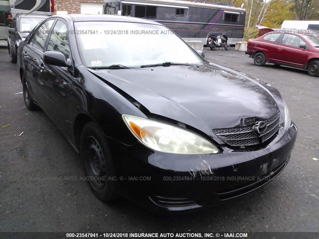 4T1BE32K43U218445 - 2003 TOYOTA CAMRY LE/XLE/SE BLACK photo 1