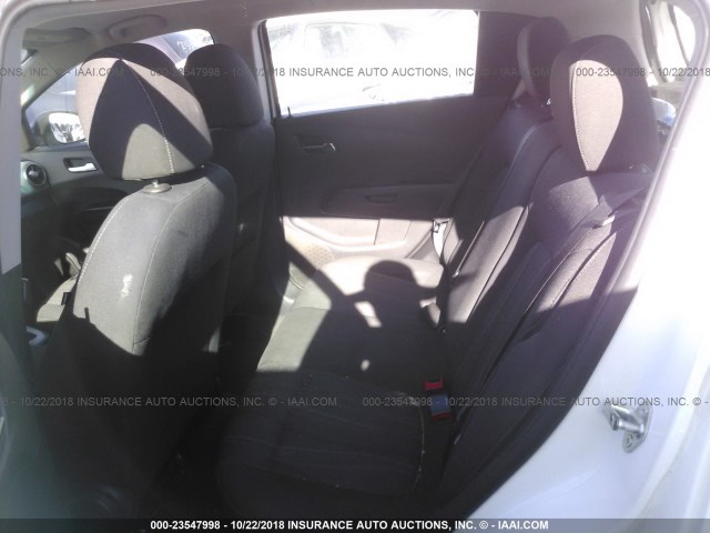 1G1JC6SB8D4252969 - 2013 CHEVROLET SONIC LT 白色 照片 8