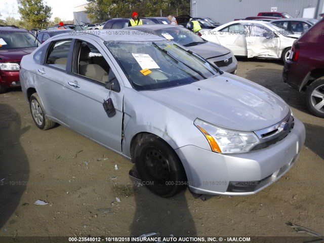 1FAHP34N88W234861 - 2008 FORD FOCUS S/SE Light Blue photo 1