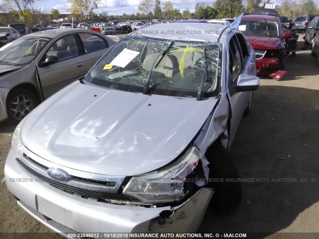 1FAHP34N88W234861 - 2008 FORD FOCUS S/SE Light Blue photo 6