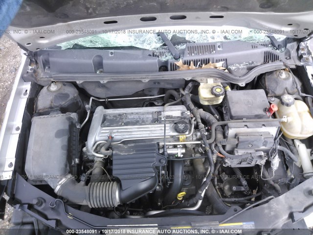 1G8AJ52F44Z224173 - 2004 SATURN ION LEVEL 2 银色 照片 10