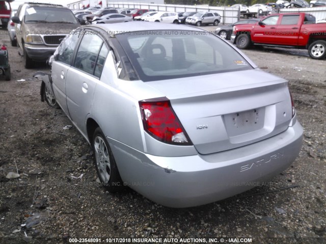 1G8AJ52F44Z224173 - 2004 SATURN ION LEVEL 2 银色 照片 3