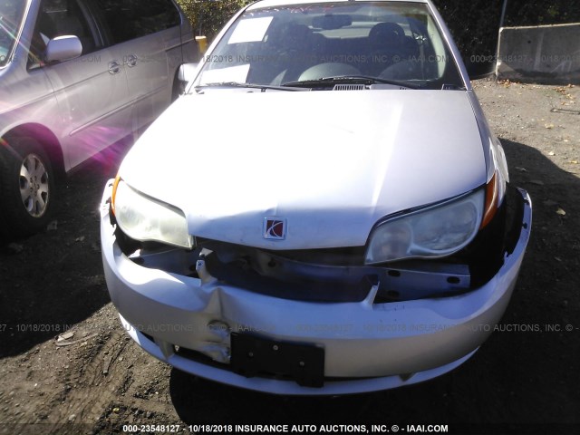 1G8AW15BX7Z146733 - 2007 SATURN ION LEVEL 3 SILVER photo 6