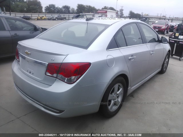 1G1PE5SB4G7147380 - 2016 CHEVROLET CRUZE LIMITED LT SILVER photo 4