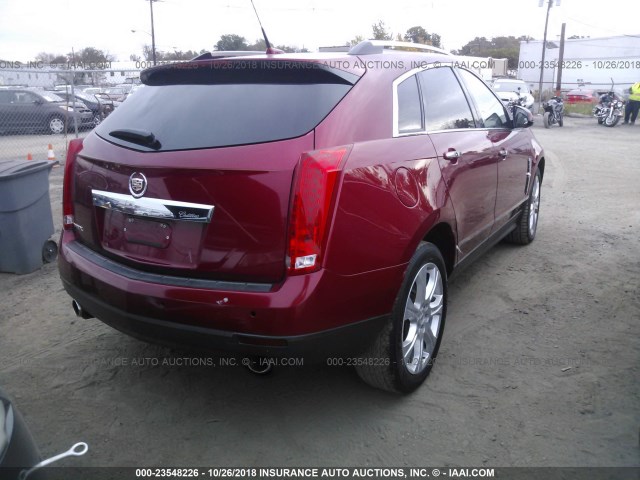 3GYFNBEY2BS541630 - 2011 CADILLAC SRX PERFORMANCE COLLECTION RED photo 4