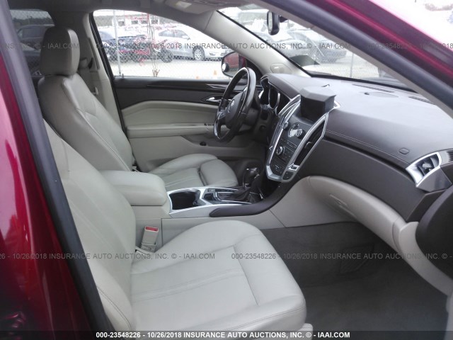 3GYFNBEY2BS541630 - 2011 CADILLAC SRX PERFORMANCE COLLECTION RED photo 5