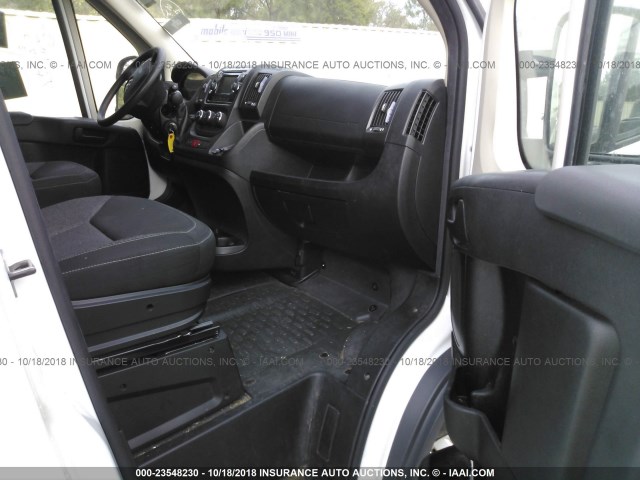 3C6TRVDG9HE539735 - 2017 RAM PROMASTER 2500 2500 HIGH WHITE photo 5