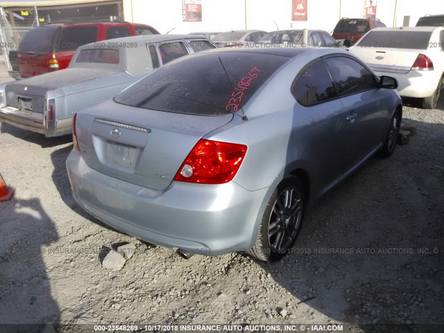 JTKDE177070184337 - 2007 TOYOTA SCION TC 浅蓝色 照片 4