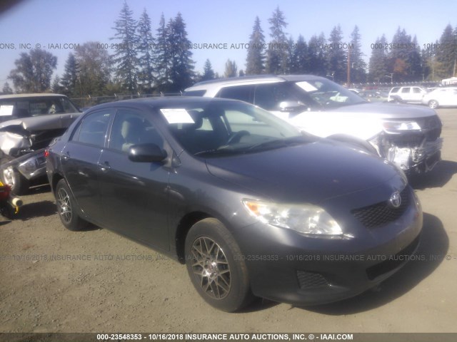 JTDBL40E09J000932 - 2009 TOYOTA COROLLA LE/XLE GRAY photo 1