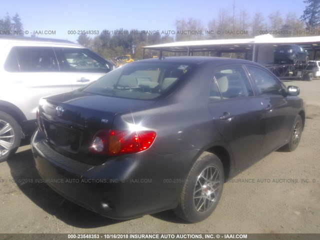 JTDBL40E09J000932 - 2009 TOYOTA COROLLA LE/XLE GRAY photo 2