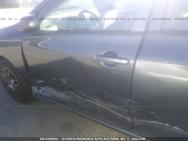 JTDBL40E09J000932 - 2009 TOYOTA COROLLA LE/XLE GRAY photo 6