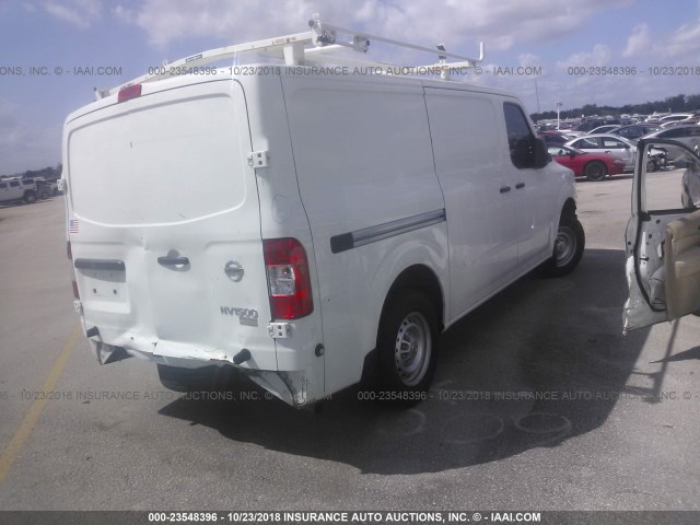 1N6BF0KM4GN802603 - 2016 NISSAN NV 1500 S/SV/2500 S/SV/SL WHITE photo 4