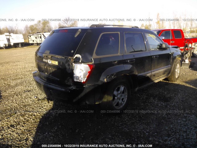 1J8GR48K47C540468 - 2007 JEEP GRAND CHEROKEE LAREDO/COLUMBIA/FREEDOM 黑色 照片 4