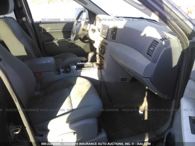 1J8GR48K47C540468 - 2007 JEEP GRAND CHEROKEE LAREDO/COLUMBIA/FREEDOM 黑色 照片 5