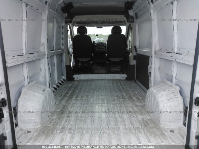 3C6TRVCG3HE506490 - 2017 RAM PROMASTER 2500 2500 HIGH WHITE photo 8