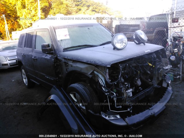 1C4NJRFB2ED897936 - 2014 JEEP PATRIOT LATITUDE GRAY photo 1