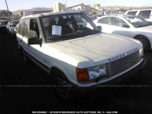 SALPV1447WA392327 - 1998 LAND ROVER RANGE ROVER 4.6 HSE LONG WHEELBASE WHITE photo 1