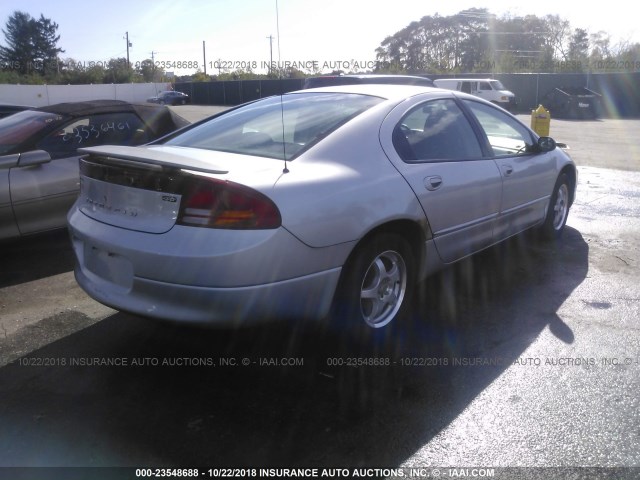 2B3HD56GX4H609317 - 2004 DODGE INTREPID ES/SXT SILVER photo 4