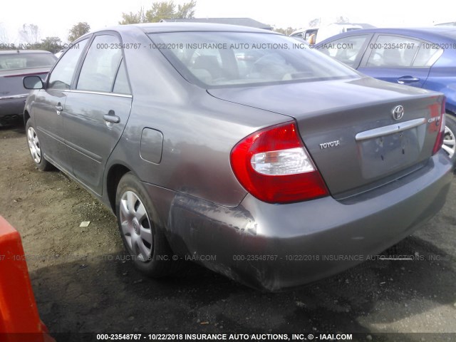 4T1BE32K33U773726 - 2003 TOYOTA CAMRY LE/XLE/SE BROWN photo 3