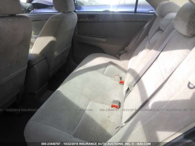 4T1BE32K33U773726 - 2003 TOYOTA CAMRY LE/XLE/SE BROWN photo 8