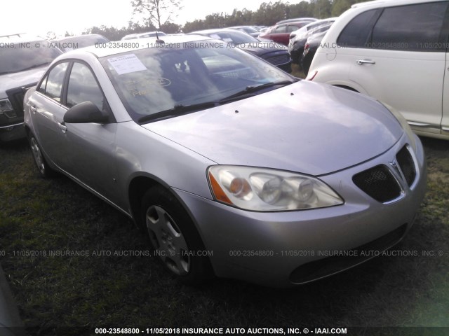 1G2ZF57B284123849 - 2008 PONTIAC G6 VALUE LEADER/BASE SILVER photo 1