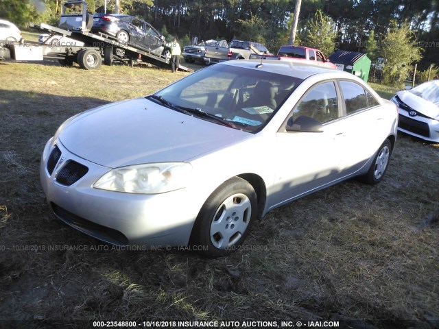 1G2ZF57B284123849 - 2008 PONTIAC G6 VALUE LEADER/BASE SILVER photo 2