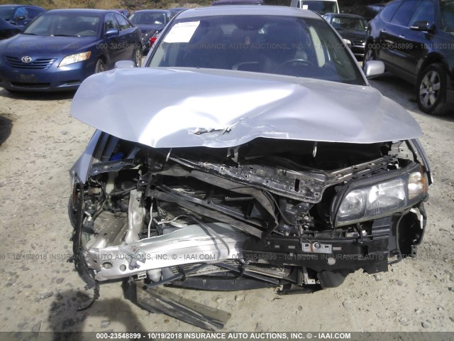 YV1RS61T142325077 - 2004 VOLVO S60 SILVER photo 6