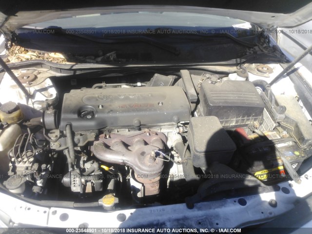 4T1BE46K29U918411 - 2009 TOYOTA CAMRY SE/LE/XLE WHITE photo 10