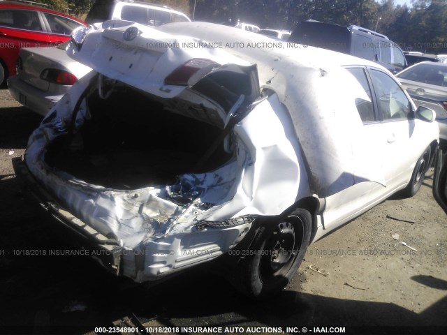 4T1BE46K29U918411 - 2009 TOYOTA CAMRY SE/LE/XLE WHITE photo 4