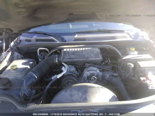 1J8HH48K86C339744 - 2006 JEEP COMMANDER BLUE photo 10