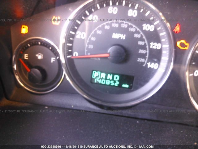 1J8HH48K86C339744 - 2006 JEEP COMMANDER BLUE photo 7