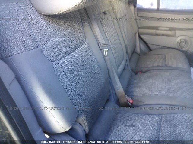 1J8HH48K86C339744 - 2006 JEEP COMMANDER BLUE photo 8