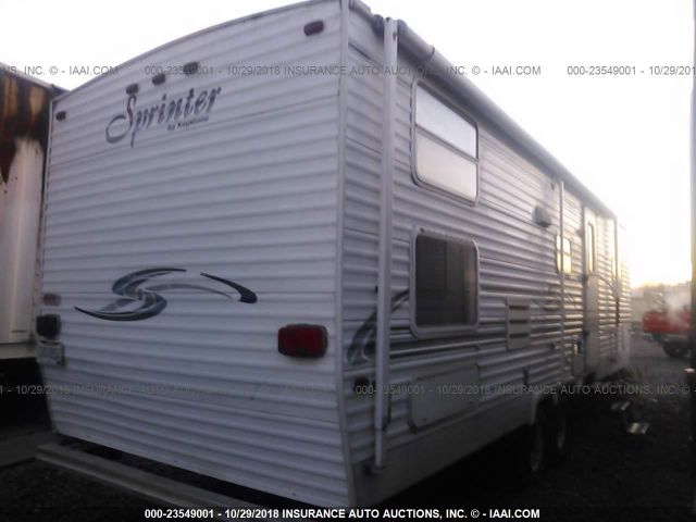 4YDT31523Y1015227 - 2000 KEYSTONE SPRINTER თეთრი ფოტო 3