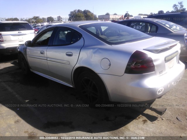 2G2WR554061228364 - 2006 PONTIAC GRAND PRIX GT GRAY photo 3