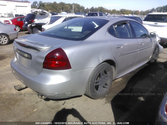 2G2WR554061228364 - 2006 PONTIAC GRAND PRIX GT GRAY photo 4