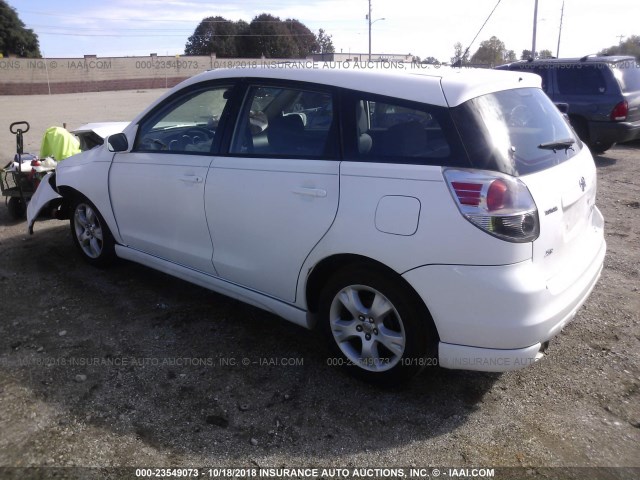 2T1KR32E56C576545 - 2006 TOYOTA COROLLA MATRIX XR WHITE photo 3