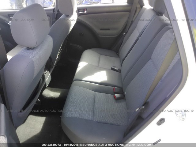 2T1KR32E56C576545 - 2006 TOYOTA COROLLA MATRIX XR WHITE photo 8