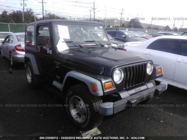 1J4FY19S1XP494328 - 1999 JEEP WRANGLER / TJ SPORT BLACK photo 1