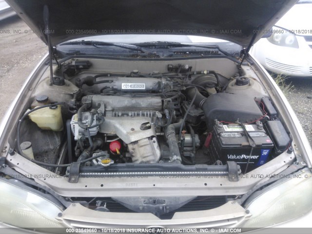 4T1BG12KXTU774497 - 1996 TOYOTA CAMRY DX/LE/XLE GOLD photo 10