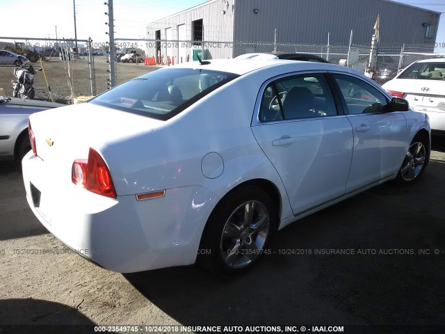 1G1ZD5E11BF313643 - 2011 CHEVROLET MALIBU 2LT WHITE photo 4