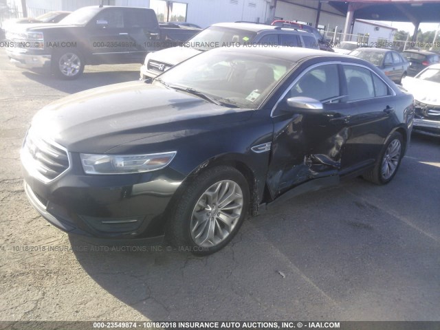 1FAHP2F84EG134764 - 2014 FORD TAURUS LIMITED BLACK photo 2