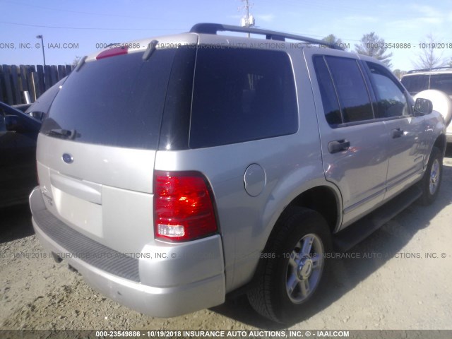 1FMZU73K54ZA71452 - 2004 FORD EXPLORER XLT/XLT SPORT/NBX 银色 照片 4