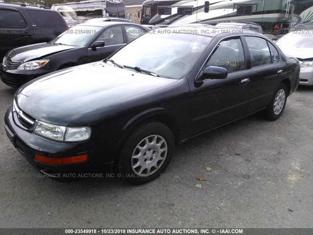 JN1CA21D7VM522635 - 1997 NISSAN MAXIMA GLE/GXE/SE BLACK photo 2