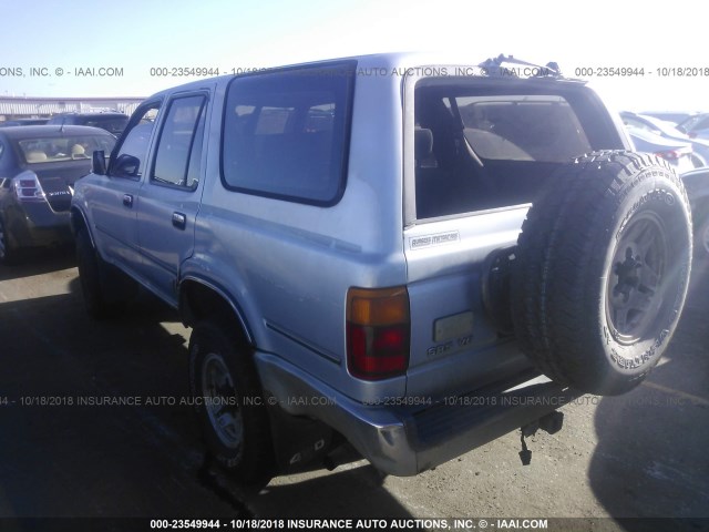 JT3VN39W4L0032085 - 1990 TOYOTA 4RUNNER VN39 SR5 银色 照片 3
