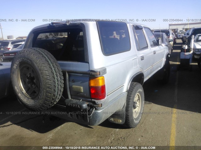 JT3VN39W4L0032085 - 1990 TOYOTA 4RUNNER VN39 SR5 银色 照片 4