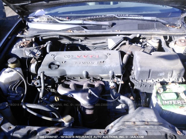 4T1BE32KX5U050457 - 2005 TOYOTA CAMRY LE/XLE/SE BLACK photo 10