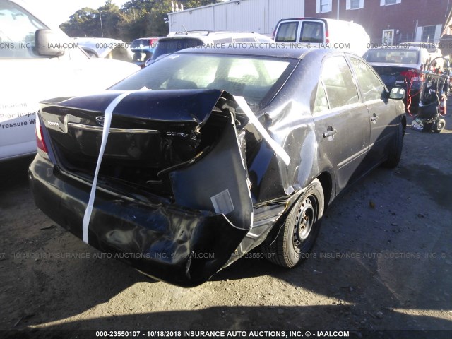 4T1BE32KX5U050457 - 2005 TOYOTA CAMRY LE/XLE/SE BLACK photo 4