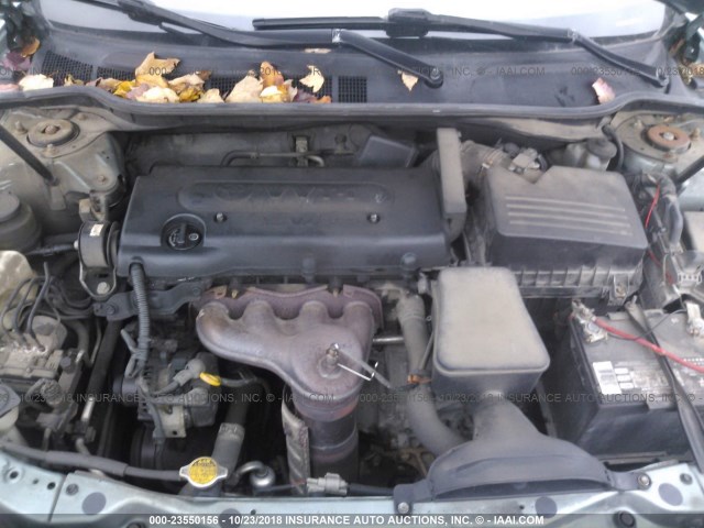 4T1BE46K19U826139 - 2009 TOYOTA CAMRY SE/LE/XLE 绿色 照片 10