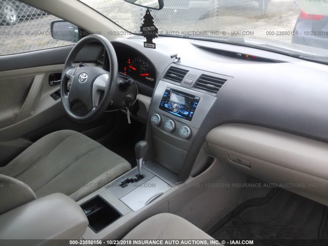 4T1BE46K19U826139 - 2009 TOYOTA CAMRY SE/LE/XLE 绿色 照片 5