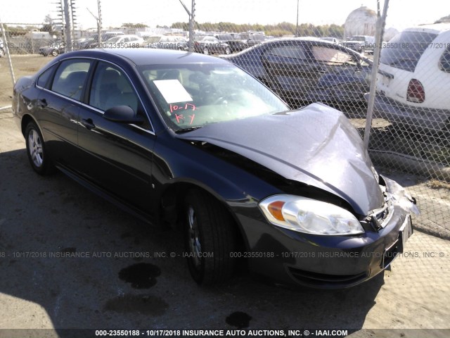 2G1WB57N991126659 - 2009 CHEVROLET IMPALA LS GRAY photo 1